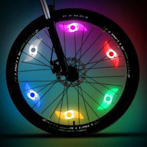 LED-ljus till cykelhjul 4-pack